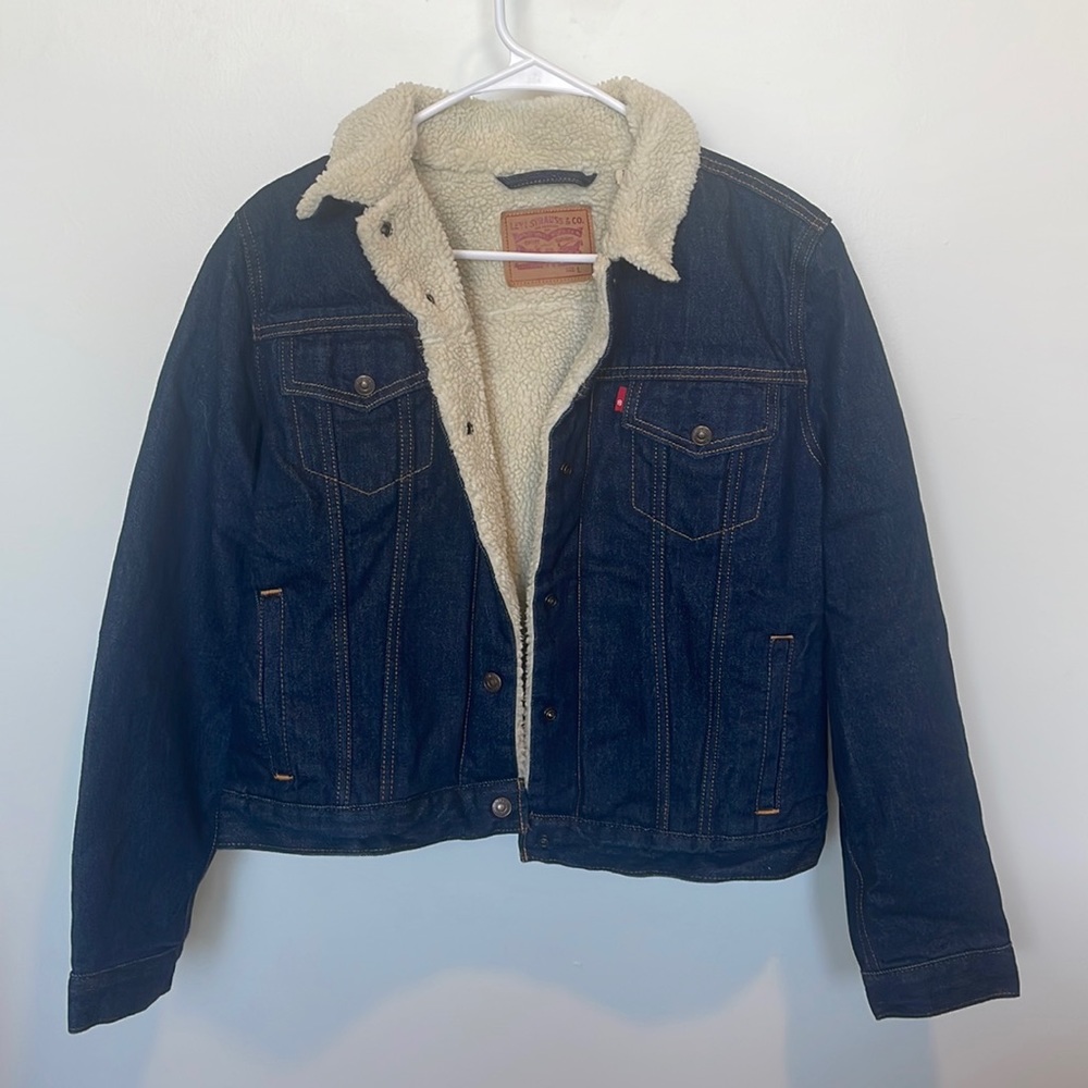 Levi’s Sherpa denim jacket